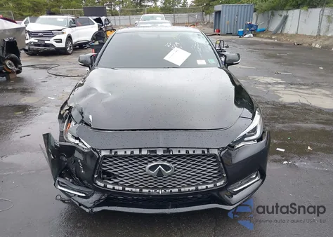 2018 Infiniti Q60 3.0T Luxe z USA, uszkodzony, nr VIN JN1EV7EL6JM390442